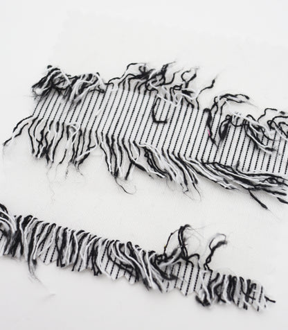 【25SS-308】フリンジジャガードシアーローン　/0.5ｙあたり = ～ 925円