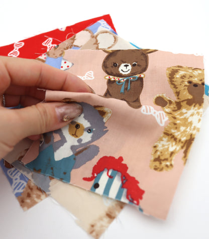 【25SS-236】アニマルズ×リボンプリント綿ローン　/0.5ｙあたり = ～685円