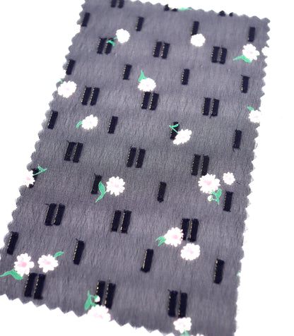 【25SS-237】小花柄プリントカットドビーシフォン　/0.5ｙあたり = ～785円
