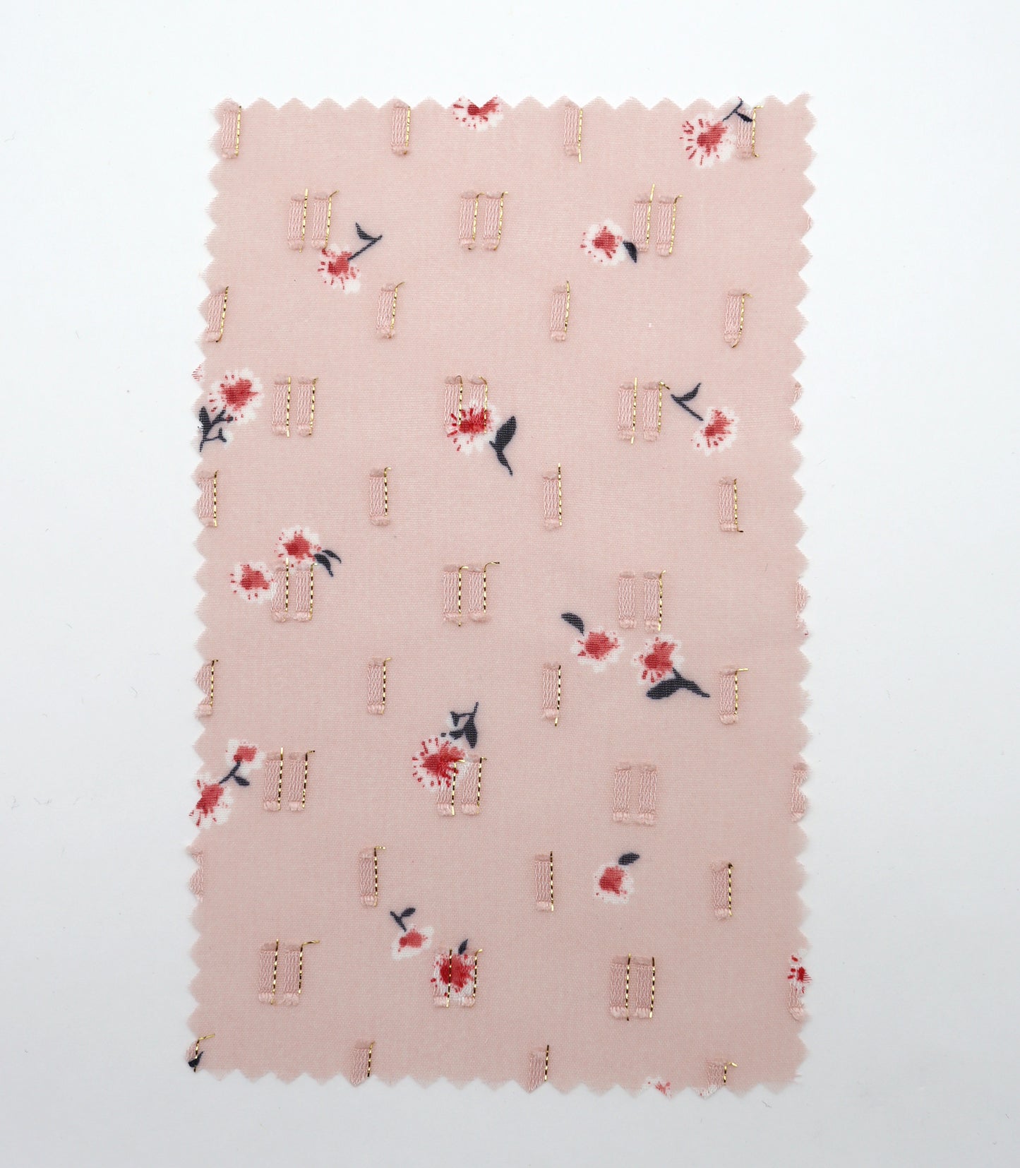 【25SS-237】小花柄プリントカットドビーシフォン　/0.5ｙあたり = ～785円