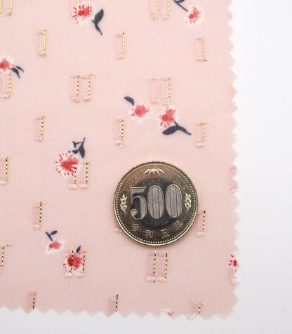 【25SS-237】小花柄プリントカットドビーシフォン　/0.5ｙあたり = ～785円