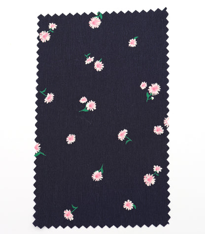 【25SS-238】小花柄プリントデシン　/0.5ｙあたり = ～765円