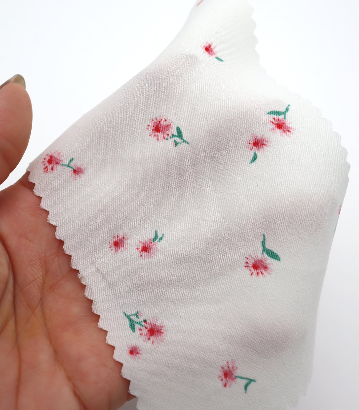 【25SS-238】小花柄プリントデシン　/0.5ｙあたり = ～765円