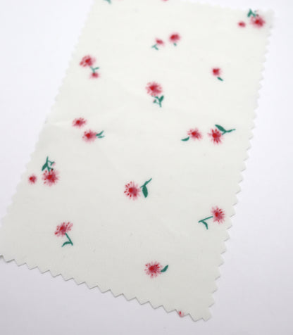 【25SS-238】小花柄プリントデシン　/0.5ｙあたり = ～765円
