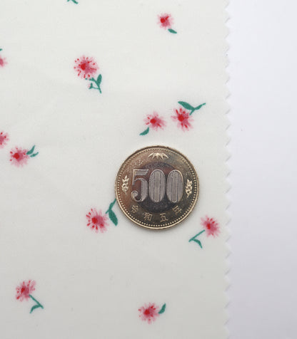 【25SS-238】小花柄プリントデシン　/0.5ｙあたり = ～765円