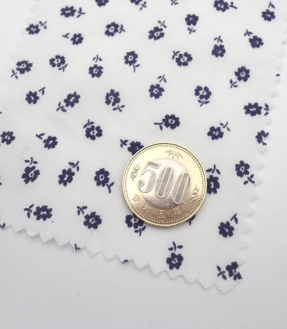 【25SS-255】小花柄プリント綿ローン　/0.5ｙあたり = ～625円