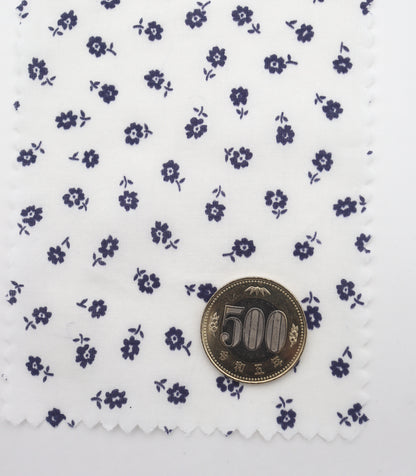 【25SS-255】小花柄プリント綿ローン　/0.5ｙあたり = ～625円