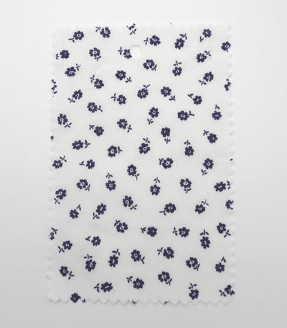 【25SS-255】小花柄プリント綿ローン　/0.5ｙあたり = ～625円