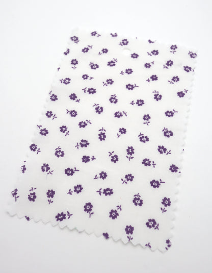 【25SS-255】小花柄プリント綿ローン　/0.5ｙあたり = ～625円