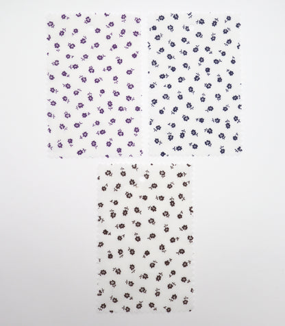 【25SS-255】小花柄プリント綿ローン　/0.5ｙあたり = ～625円