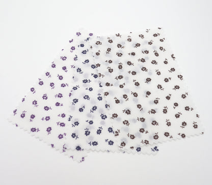 【25SS-255】小花柄プリント綿ローン　/0.5ｙあたり = ～625円