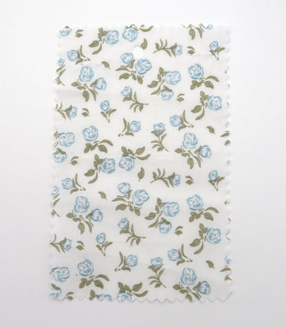 【25SS-256】ローズプリント綿ローン　/0.5ｙあたり = ～625円