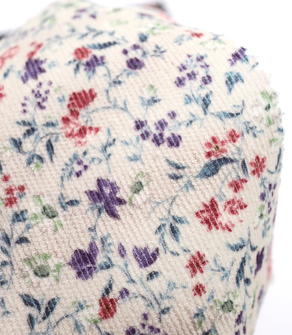 【25SS-126】小花柄プリントコーデュロイ　/0.5ｙあたり=～980円