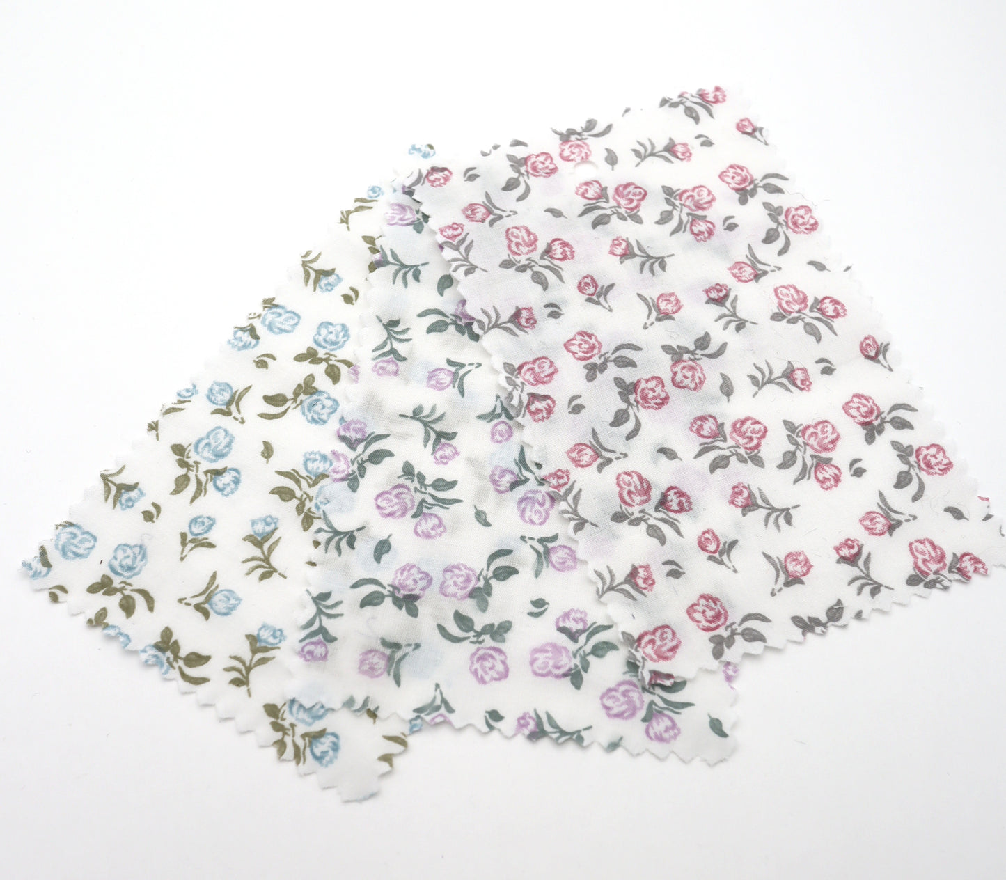 【25SS-256】ローズプリント綿ローン　/0.5ｙあたり = ～625円