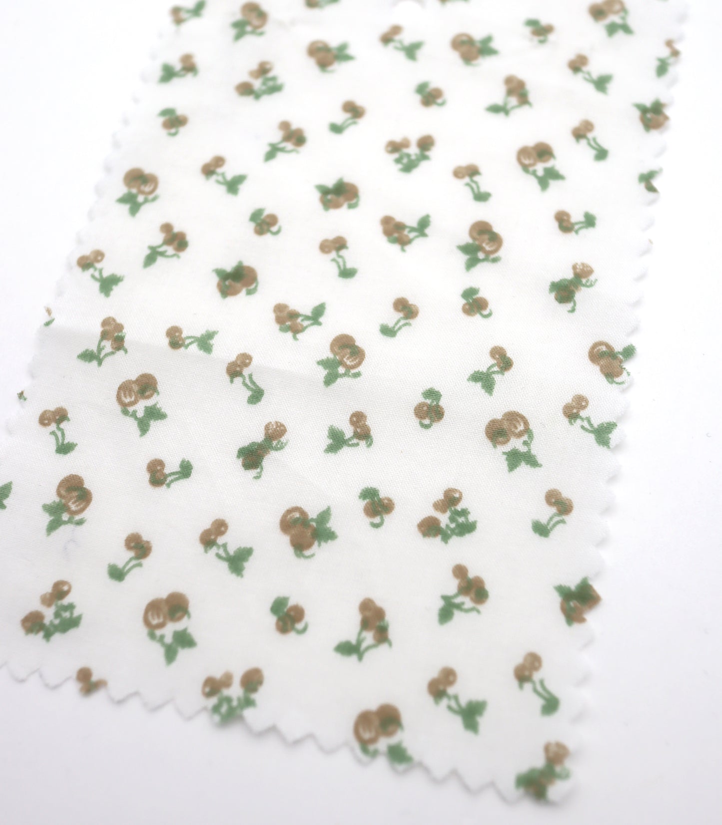 【25SS-257】チェリープリント綿ローン