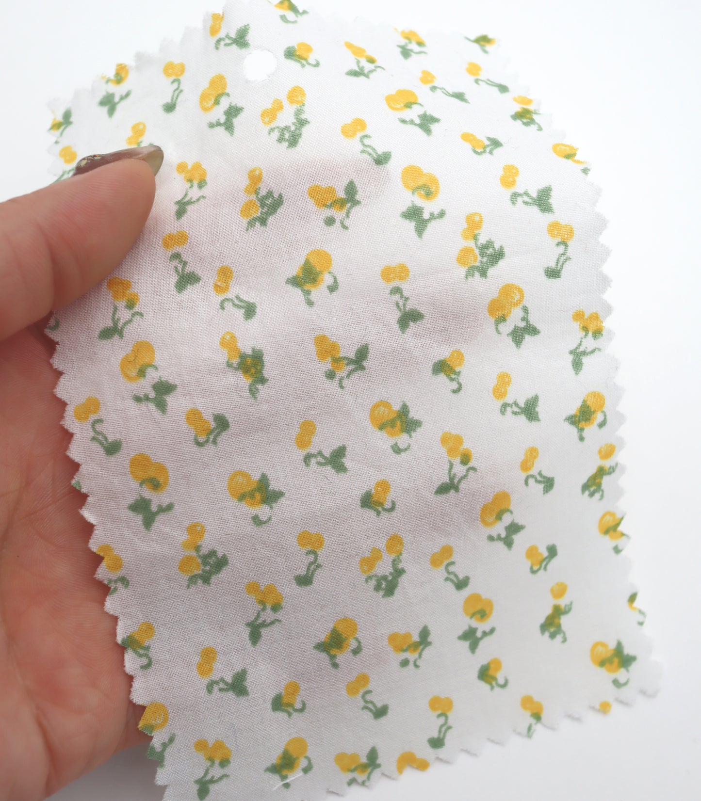 【25SS-257】チェリープリント綿ローン