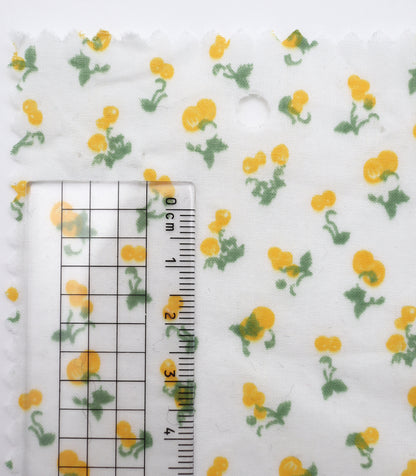 【25SS-257】チェリープリント綿ローン