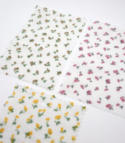 【25SS-257】チェリープリント綿ローン