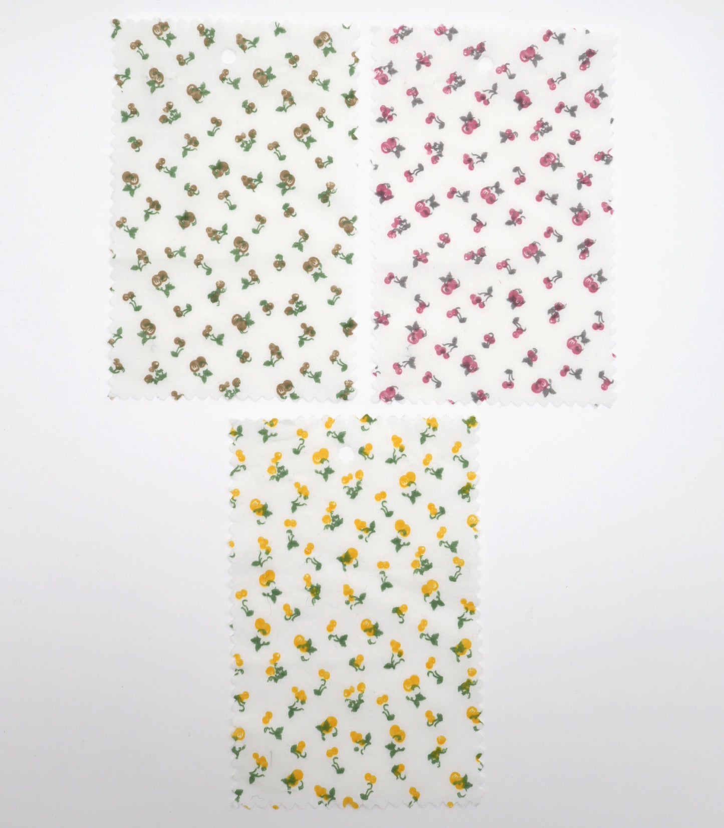 【25SS-257】チェリープリント綿ローン