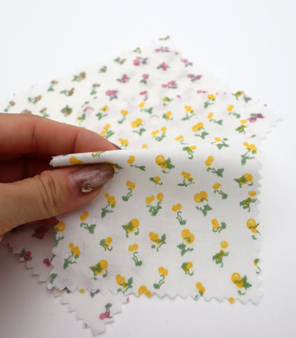 【25SS-257】チェリープリント綿ローン