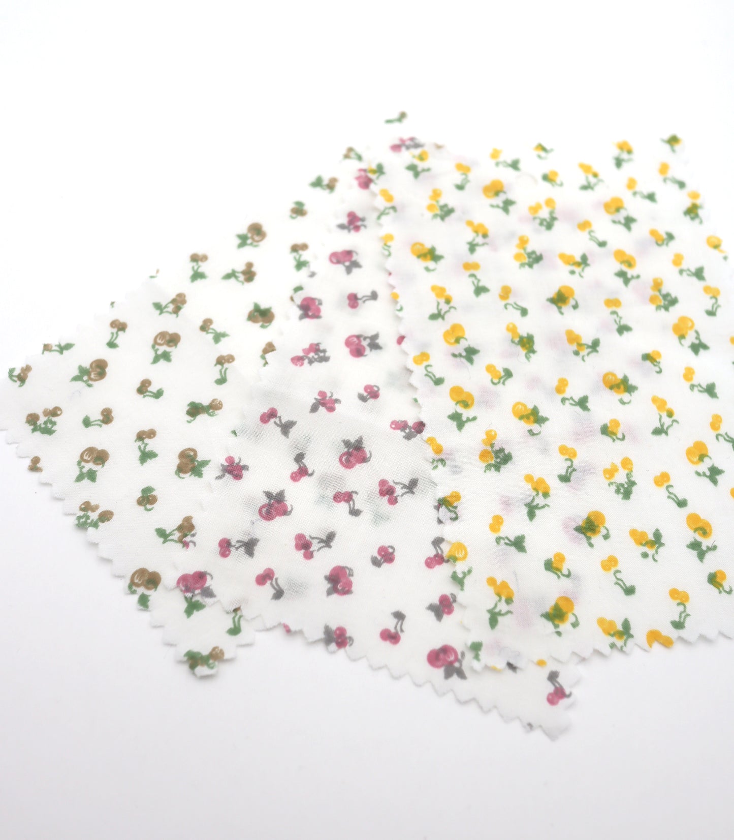 【25SS-257】チェリープリント綿ローン