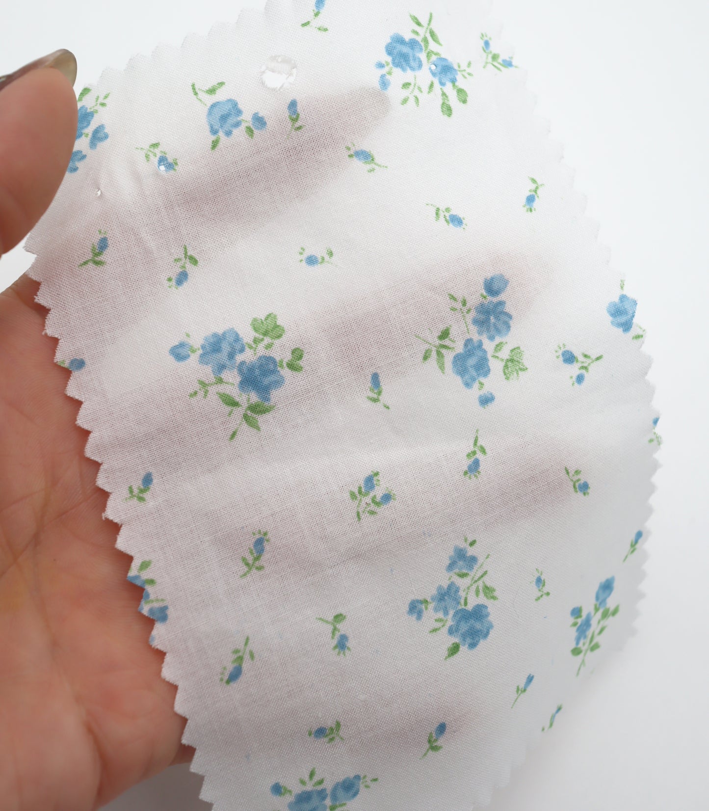 【25SS-258】小花柄プリント綿ローン　/0.5ｙあたり = ～625円