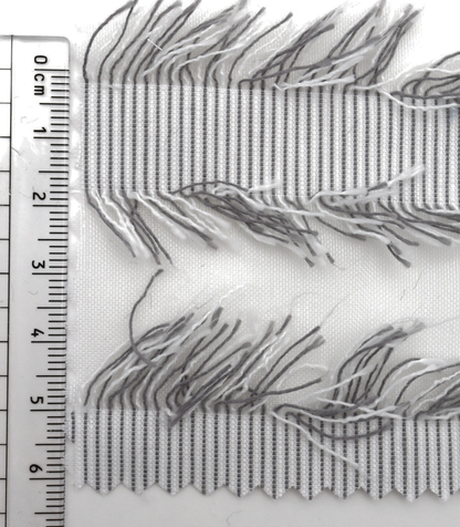 【25SS-308】フリンジジャガードシアーローン　/0.5ｙあたり = ～ 925円