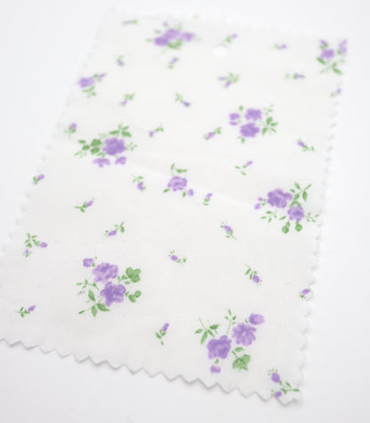 【25SS-258】小花柄プリント綿ローン　/0.5ｙあたり = ～625円