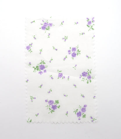 【25SS-258】小花柄プリント綿ローン　/0.5ｙあたり = ～625円