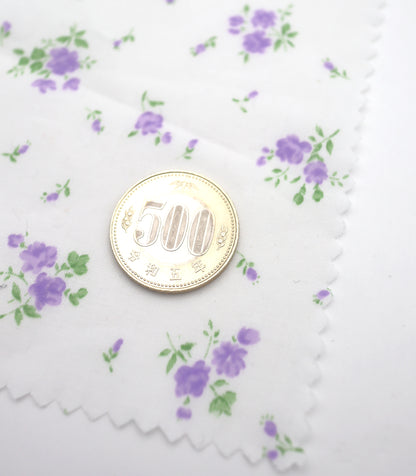 【25SS-258】小花柄プリント綿ローン　/0.5ｙあたり = ～625円