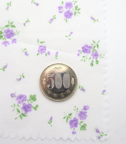 【25SS-258】小花柄プリント綿ローン　/0.5ｙあたり = ～625円