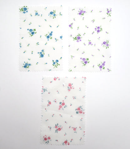 【25SS-258】小花柄プリント綿ローン　/0.5ｙあたり = ～625円