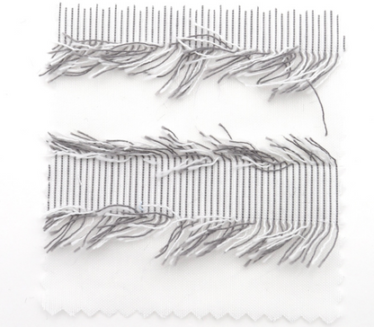 【25SS-308】フリンジジャガードシアーローン　/0.5ｙあたり = ～ 925円