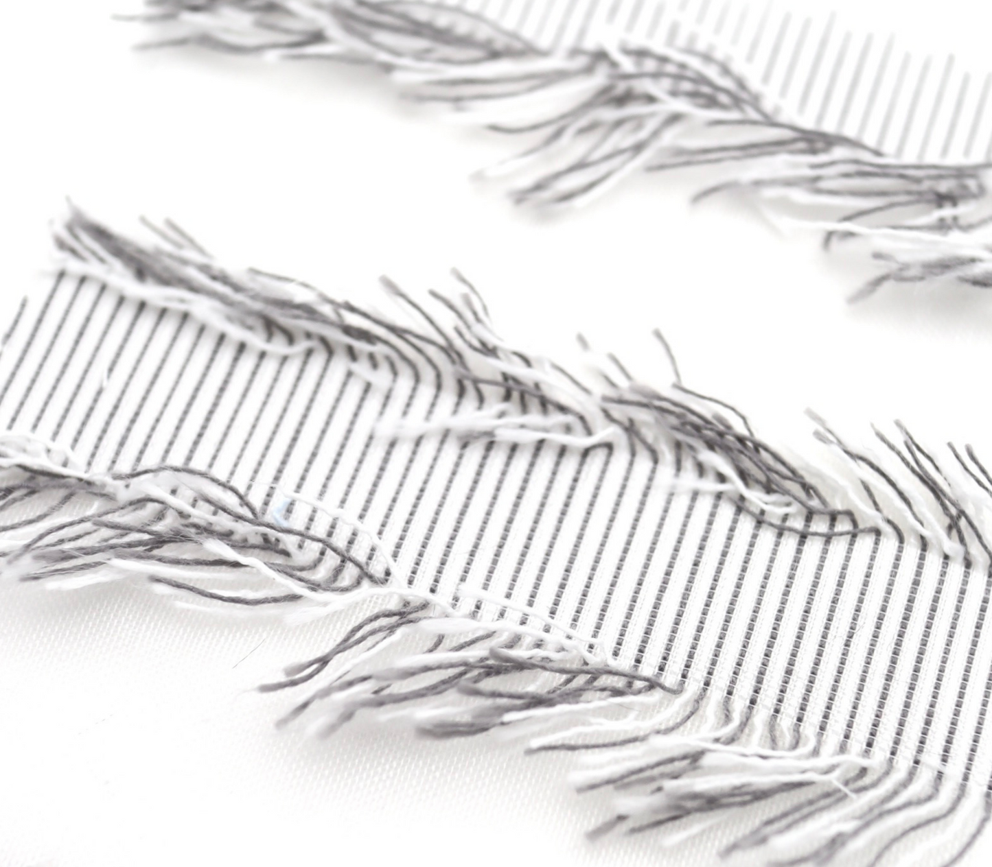 【25SS-308】フリンジジャガードシアーローン　/0.5ｙあたり = ～ 925円