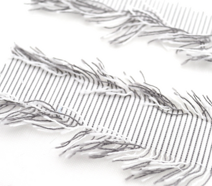 【25SS-308】フリンジジャガードシアーローン　/0.5ｙあたり = ～ 925円