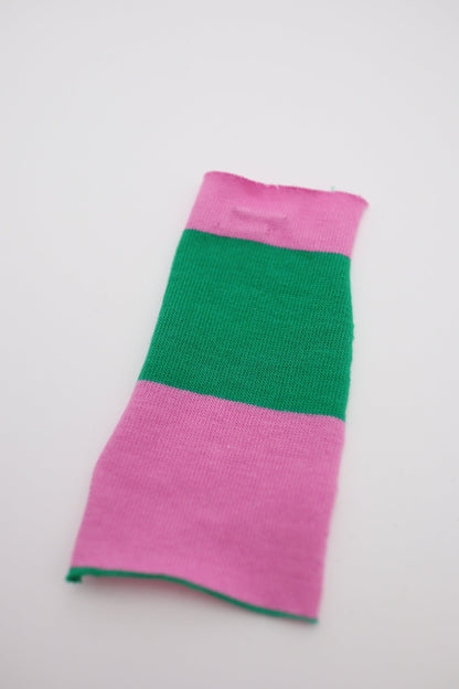 【25SS-470】カラフル太ピッチボーダー天竺ニット　/0.5ｙあたり=～940円