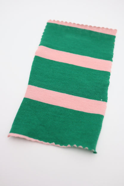 【25SS-473】カラフル太ピッチボーダー天竺ニット　/0.5ｙあたり=～800円