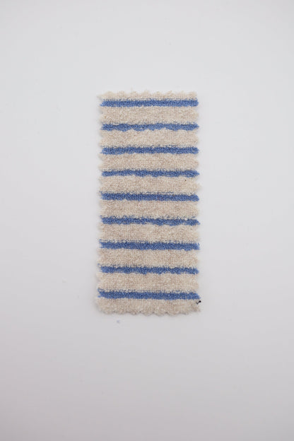 【25SS-474】カラフル細ピッチボーダーパイルニット　/0.5ｙあたり=～1150円