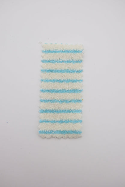 【25SS-474】カラフル細ピッチボーダーパイルニット　/0.5ｙあたり=～1150円