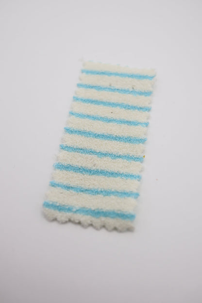 【25SS-474】カラフル細ピッチボーダーパイルニット　/0.5ｙあたり=～1150円