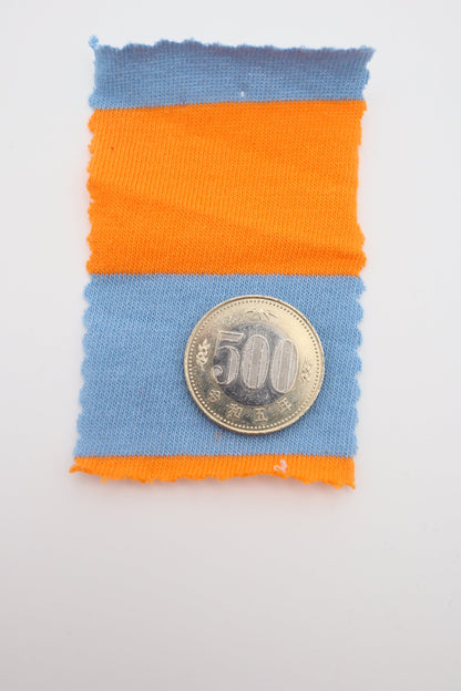 【25SS-472】カラフル太ピッチボーダー天竺ニット　/0.5ｙあたり=～860円