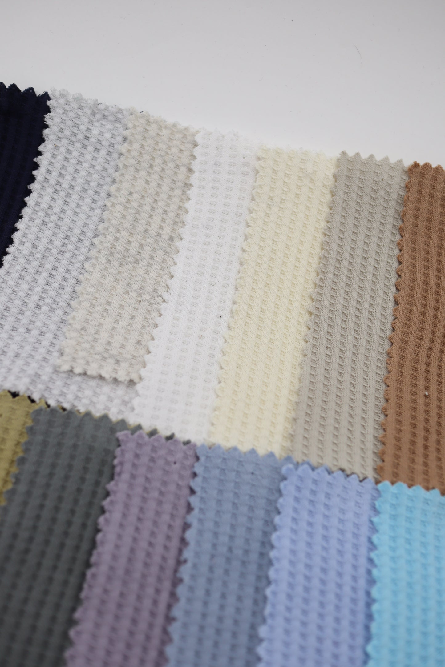 【25SS-465】カラフルカラバリ豊富！ワッフルニット　/0.5ｙあたり=～710円