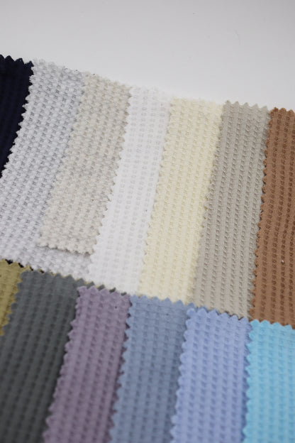 【25SS-465】カラフルカラバリ豊富！ワッフルニット　/0.5ｙあたり=～710円