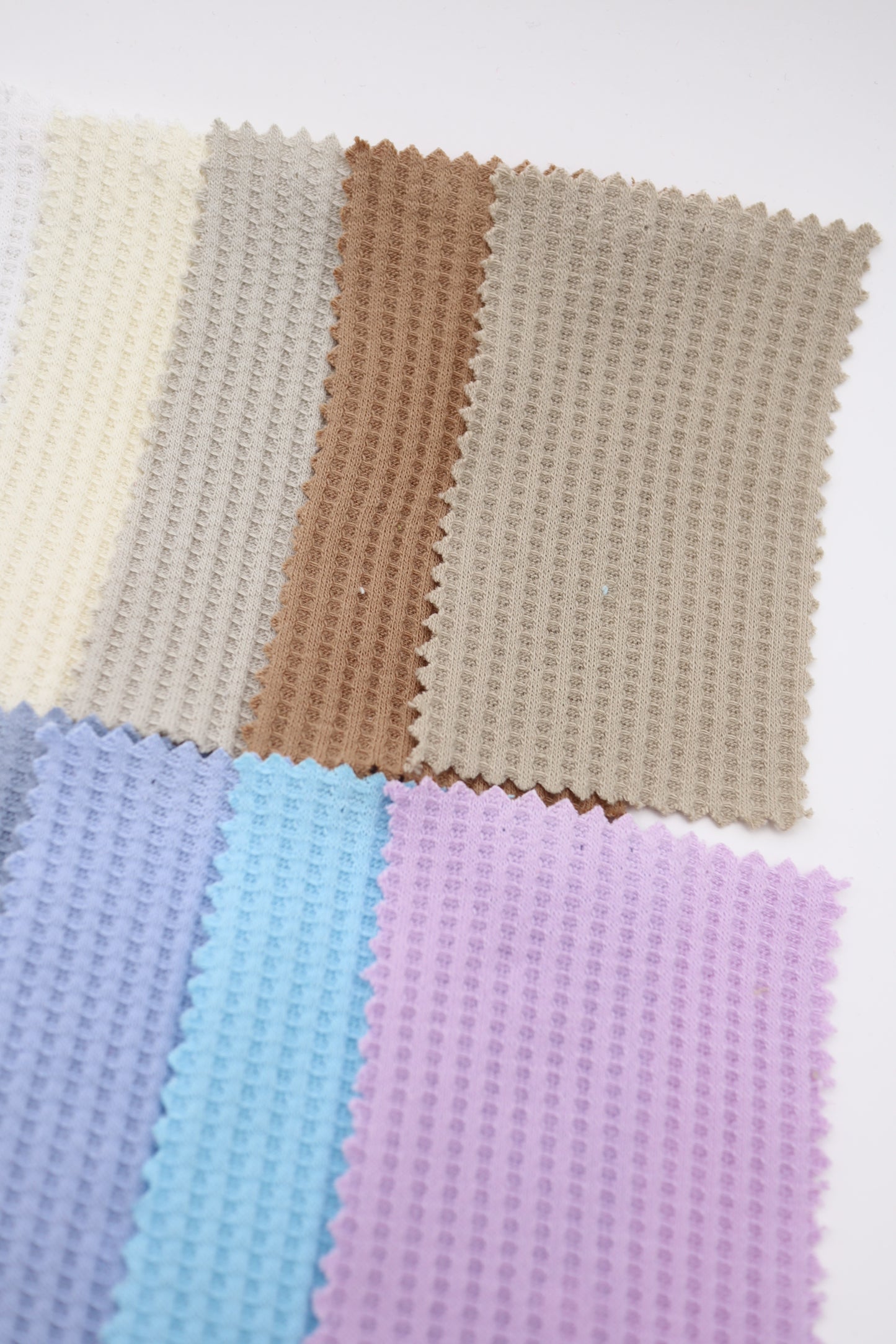 【25SS-465】カラフルカラバリ豊富！ワッフルニット　/0.5ｙあたり=～710円