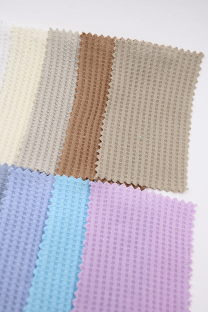 【25SS-465】カラフルカラバリ豊富！ワッフルニット　/0.5ｙあたり=～710円