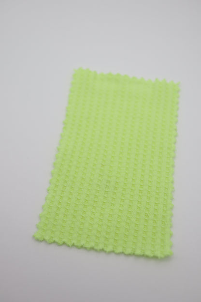 【25SS-465】カラフルカラバリ豊富！ワッフルニット　/0.5ｙあたり=～710円