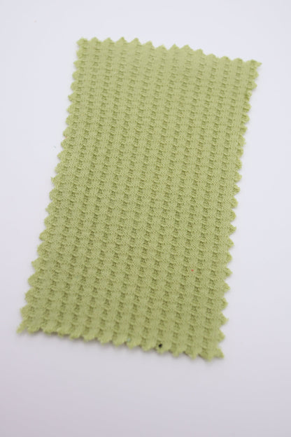 【25SS-465】カラフルカラバリ豊富！ワッフルニット　/0.5ｙあたり=～710円