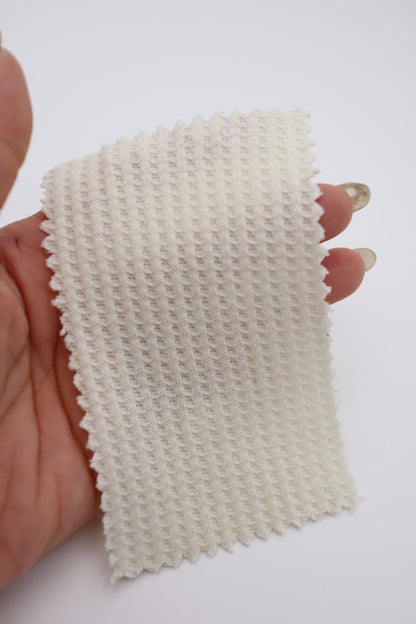 【25SS-465】カラフルカラバリ豊富！ワッフルニット　/0.5ｙあたり=～710円