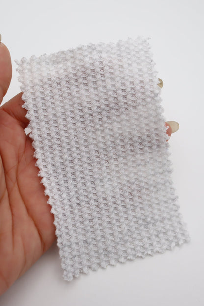 【25SS-465】カラフルカラバリ豊富！ワッフルニット　/0.5ｙあたり=～710円