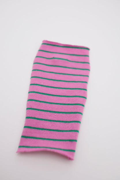 【25SS-475】カラフル細ピッチボーダー天竺ニット　/0.5ｙあたり=～860円